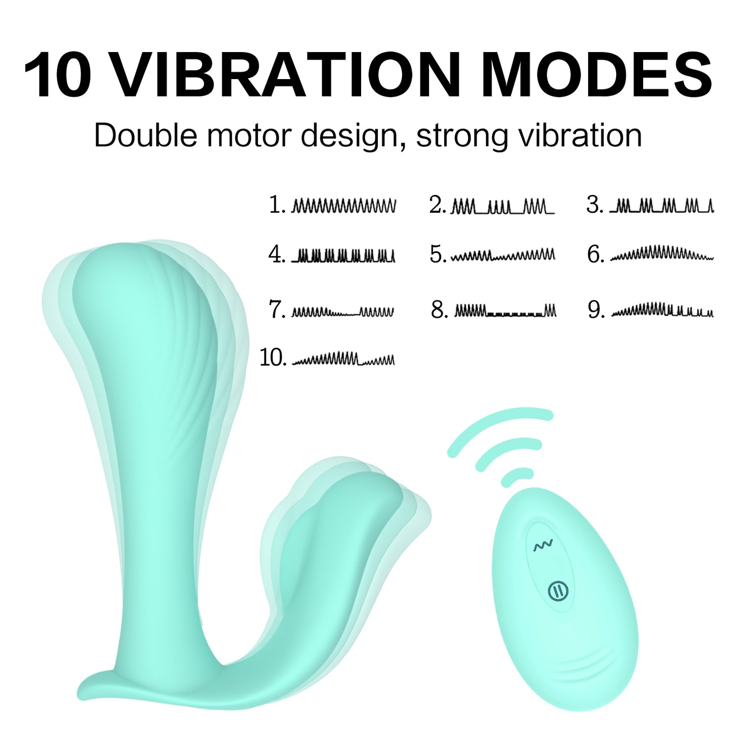 Rechargeable Wearable Vibrator