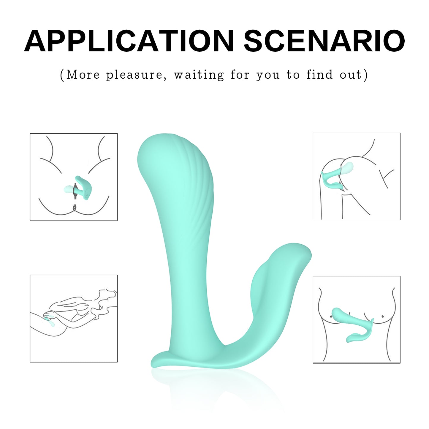 Rechargeable Wearable Vibrator
