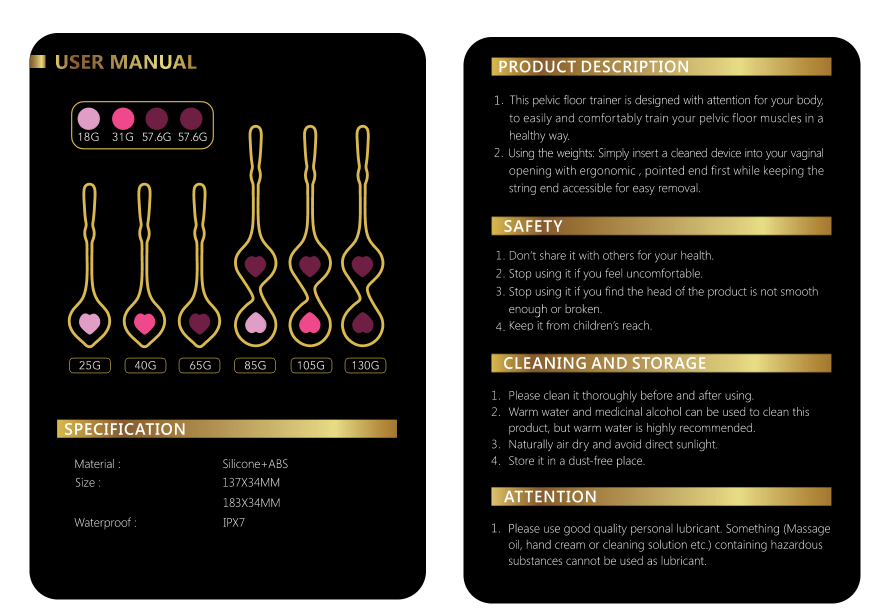 Premium Kegel Ball