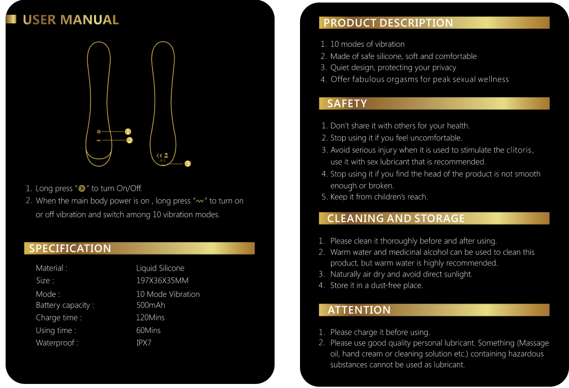 Premium Silicone Vibrator