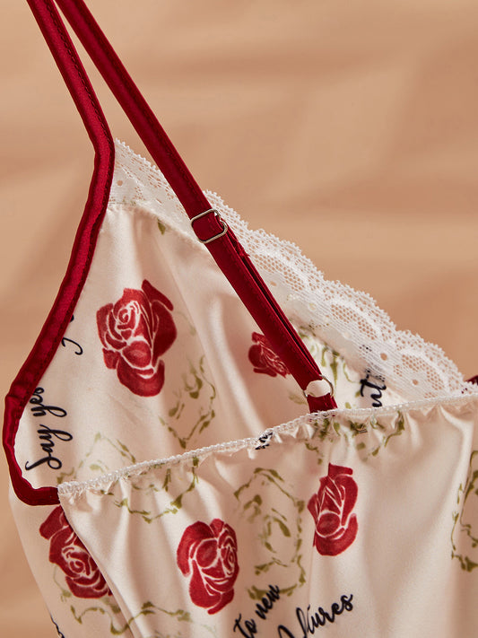 Rose Floral Dress