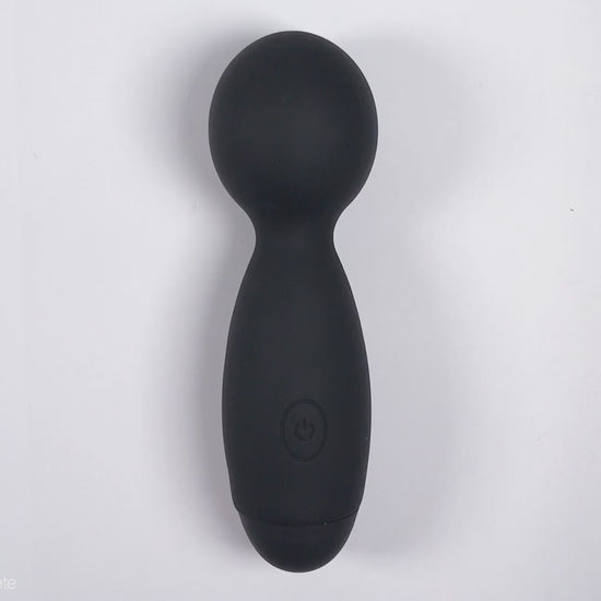 Pocket-Sized Black Mini Massager
