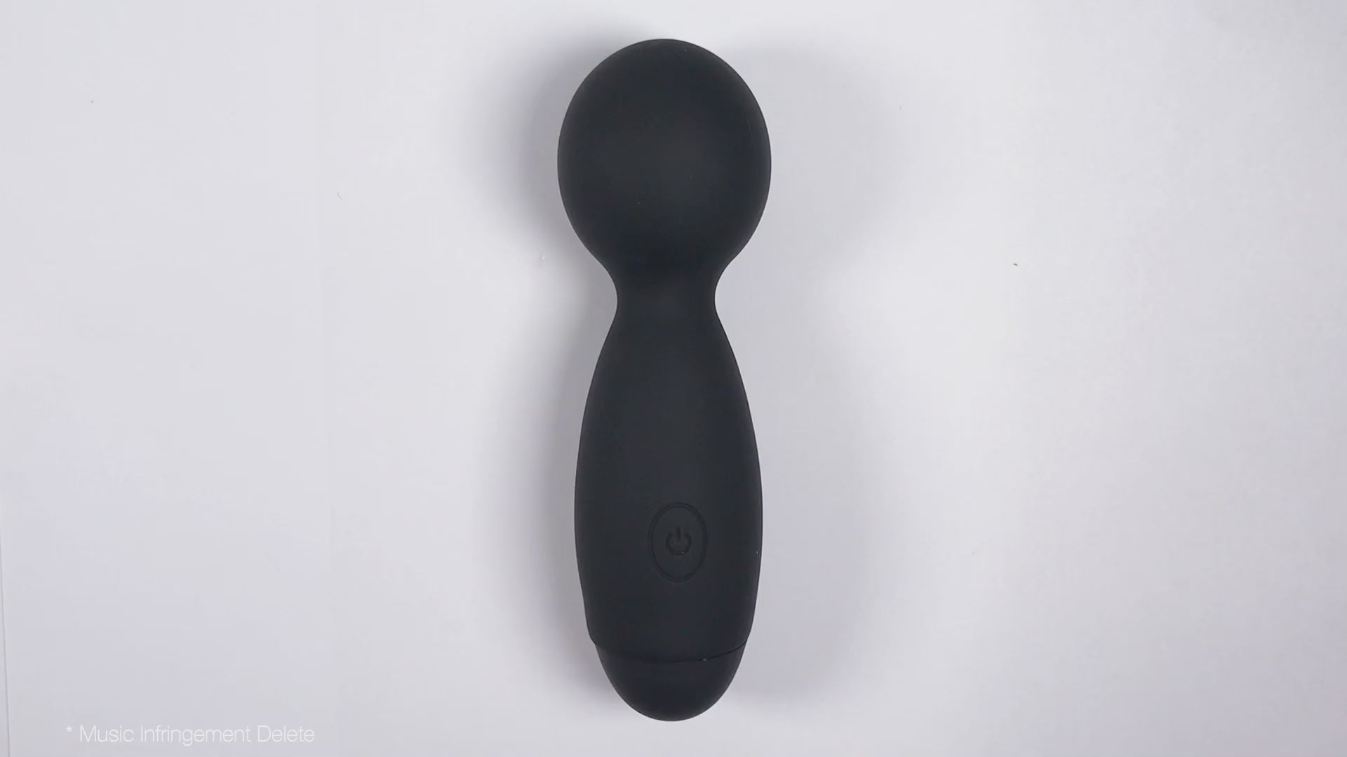 Pocket-Sized Black Mini Massager
